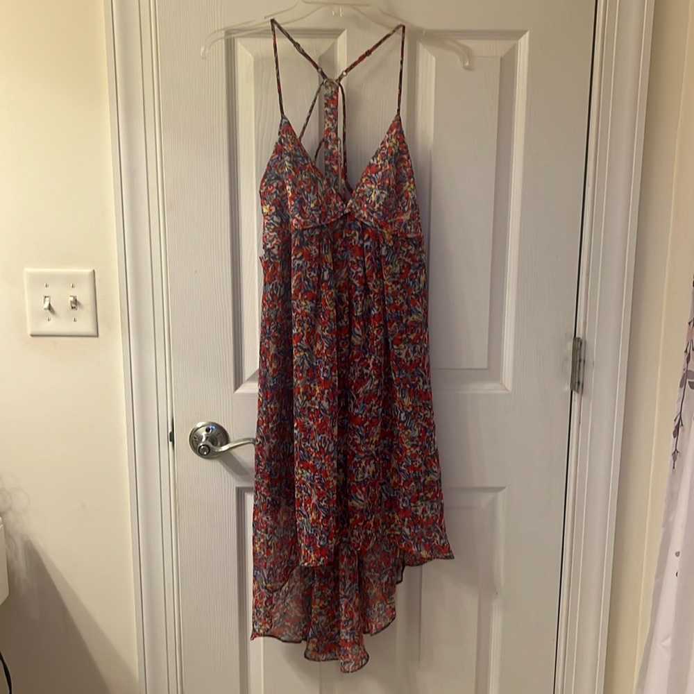 High Low Summer Party Dress. Size XS
